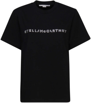 Stella McCartney T-Shirts Stella McCartney , Black , Dames - S,Xs,2Xs