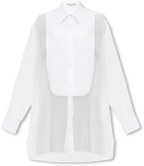 Stella McCartney Zijden shirt Stella McCartney , White , Dames - S,Xs
