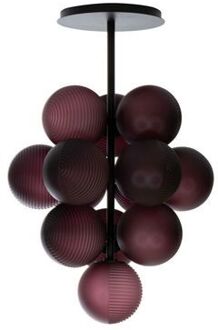 Stellar Grape Hanglamp - Aubergine - Zwart Paars