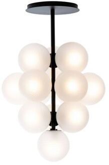 Stellar Grape Hanglamp - Transparant - Zwart