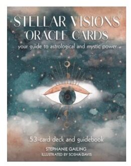 Stellar visions oracle cards: 53-card deck and guidebook : your guide to astrological and mystic