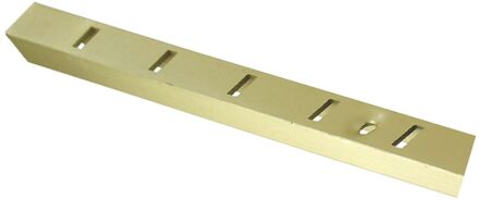 Stellijst 2m Aluminium Goudkleurig