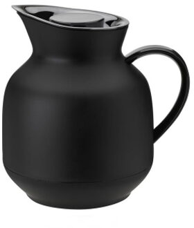 Stelton Amphora Thermoskan 1 L soft black Zwart