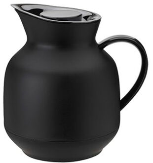 Stelton Amphora Thermoskan thee 1 L soft black Zwart