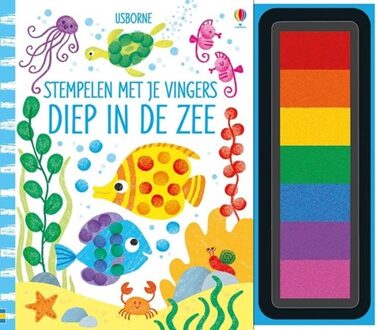 Stempelen met je vingers Diep in de zee - 000