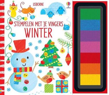 Stempelen Met Je Vingers Winter - Stempelen Met Je Vingers