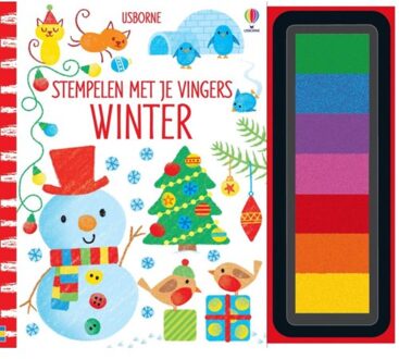 Stempelen Met Je Vingers Winter - Stempelen Met Je Vingers
