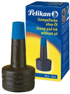 Stempelinkt Pelikan flacon 28ml blauw