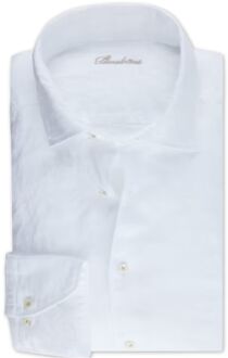 Stenströms Slimline c72 rc lange mouw overhemden Wit - XL