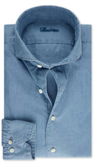 Stenströms Stenstroms shirt denim fitted Stenströms , Blue , Heren - 2Xl,Xl,L,M,S