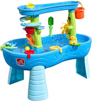 Step2 Double Showers watertafel met 11-delige accessoireset Waterspeelgoed voor kind Blauw