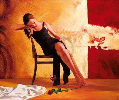 Stephan Christoph - Wishful Thoughts Kunstdruk 107x98cm