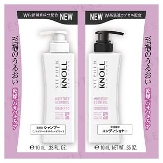 Stephen Knoll Moisture & Control Shampoo & Conditioner W Trial Set 10ml x 2