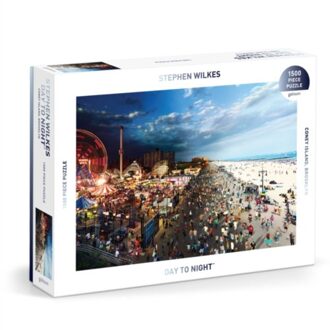 Stephen Wilkes Day To Night™ Coney Island 1500 Piece Puzzle - Galison