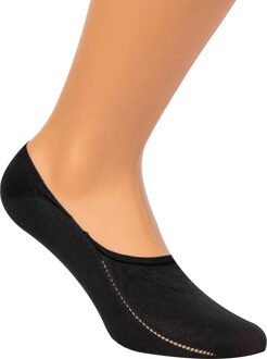 Steps 5 pack - sneaker sokken dames sneaker sokken heren footies - Zwart - XL