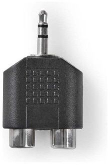 Stereo-audioadapter -3.5mm Jack Male Naar 2x Rca (tulp) Female