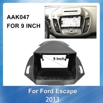 Stereo Radio Panel Dash Mount Installatie 9 Inch Auto Fascia Trim Kit Voor Ford Escape Auto Dvd Frame Installeren kit