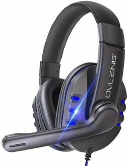 Stereo Sound Hoofdtelefoon Gaming Headset Voor PS4/Nintendo Switch/Xbox One/Pc/Telefoon Met 40Mm driver Surround Sound & Hd Microfoon 02