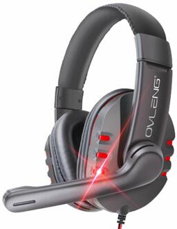 Stereo Sound Hoofdtelefoon Gaming Headset Voor PS4/Nintendo Switch/Xbox One/Pc/Telefoon Met 40Mm driver Surround Sound & Hd Microfoon 03