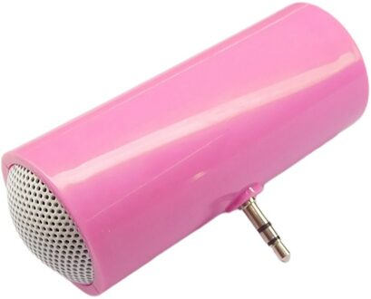 Stereo Speaker MP3 Player Versterker Luidspreker Voor Smart Mobiele Telefoon/Voor Iphone/Xiaomi MP3 Speler Plug en Spelen Roze