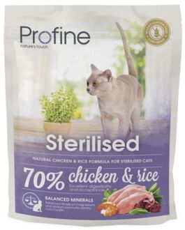 Sterilised - Kattenvoer - Kip - Rijst - 300 gram