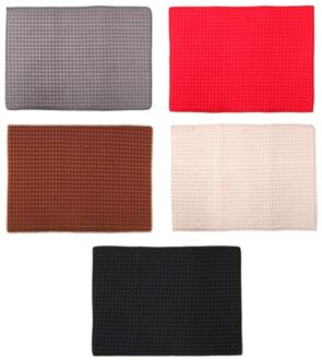Sterk Absorberende 38X51 Cm Microfiber Dish Drogen Mat Voor Keuken Kussen Pad Servies Eetkamer Tafel Decoratie Accessoires