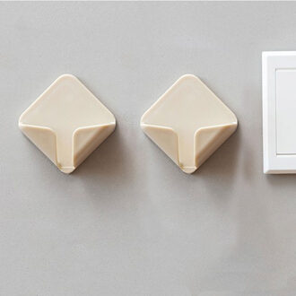 Sterke Lijm Haak Power Houder Plug Draad Socket Hanger Wandmontage Zelf Kleverige Haak Multifunctionele Opslag Haken Rack TXTB1 khaki