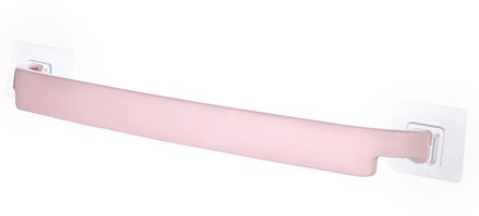 Sterke Lijm Wandrek Zuignap Handdoek Badkamer Keuken Houder Sucker Hanger Badkamer Krachtige Haak Opbergrek roze