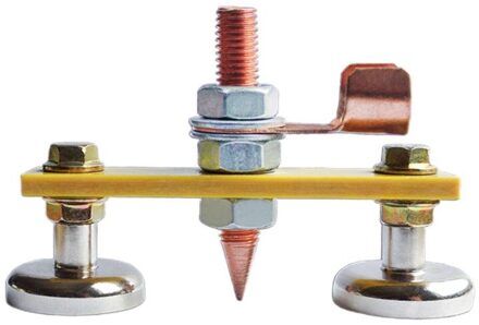 Sterke Magnetische Ground Clamp Connector Met Geleidende Staaf Stud Voor Lassen
