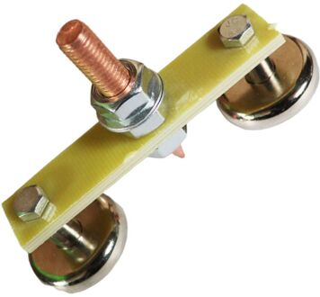 Sterke Magnetische Ground Clamp Connector Met Geleidende Staaf Stud Voor Lassen