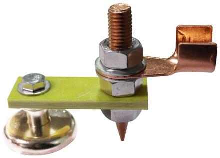 Sterke Magnetische Lassen Ondersteuning Grond Klem Lassen Magnetische Hoofd Veiligheid Draad Houder Met Koperen Staart Lassen Apparatuur met draad Clamp