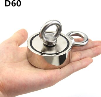 Sterke Neodymium Magneet Dubbele Kant Zoeken Magneet Haak D48 - D94 * 28 Mm Super Power Salvage Vissen Magnetische Stell bekerhouder D60x22