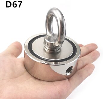 Sterke Neodymium Magneet Dubbele Kant Zoeken Magneet Haak D48 - D94 * 28 Mm Super Power Salvage Vissen Magnetische Stell bekerhouder D67x25