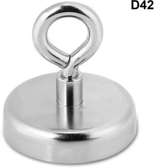 Sterke Neodymium Magneet Ronde Trekkracht Rivier Vissen Magnetische Eyebolt TY53 D42