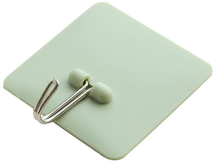 Sterke Zelfklevende Deur Muur Hangers Haken Muur Hanger Zuignap Sucker Hanger Holder Voor Thuis Keuken Badkamer groen