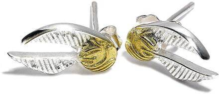 Sterling Silver Golden Snitch Stud Earrings