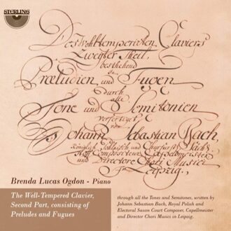 Sterling Well Tempered Clavier 2 - J.s. Bach