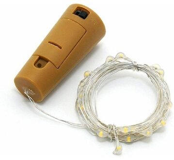 Stern Fabrik Flesverlichting - LED lichtsnoer - 80 cm - kurk - voor wijnfles - verlichting Multi