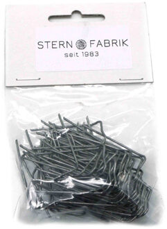 Stern Fabrik Steekkrammen - 50x stuks - 50 mm - krammetjes/patentkrammen/klemmetjes