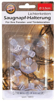 Stern Fabrik Zuignappen/montage systeem - met sleuf - 36x stuks - 3,5 cm