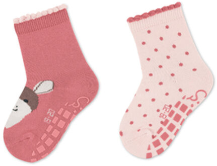 Sterntaler ABS sokken dubbelpak Emmi Meisje roze Roze/lichtroze