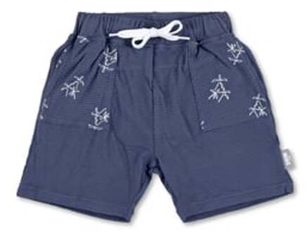 Sterntaler Bad shorts Palmen blauw - 110/116