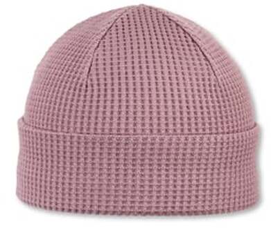 Sterntaler Beanie wafel look roze Roze/lichtroze - 51 cm