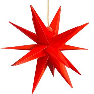 Sterntaler LED-decoratie-ster, 18-punten, Ø 25 cm, rood