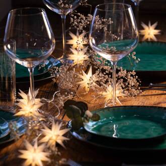 Sterntaler LED lichtketting met babysterren buiten 9-lamps wit