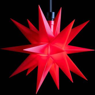 Sterntaler LED lichtketting mini-sterren buiten 3-lamps rood