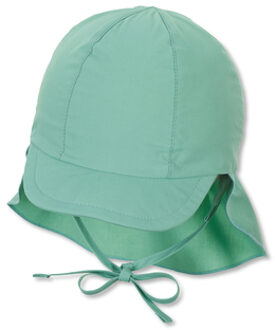 Sterntaler Peaked Cap met nekbeschermer Medium Groen - 47 cm