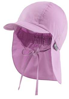 Sterntaler Peaked cap met nekbescherming bloesemroze Roze/lichtroze - 43 cm
