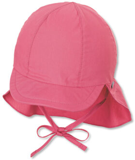 Sterntaler Peaked cap met nekbescherming koraal Roze/lichtroze