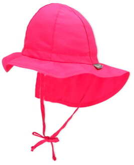 Sterntaler Peaked cap met nekbescherming mat groen Roze/lichtroze - 45 cm